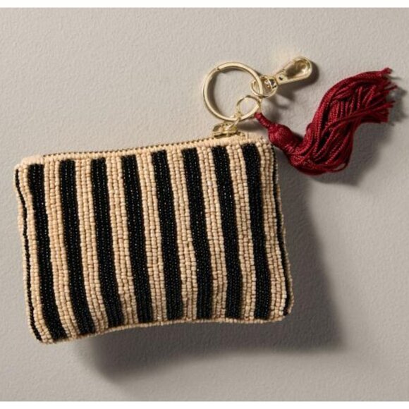 Beaded Coin Purse: Tennis Rackets Edition - Picture 2 of 2